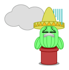 Mariachi Cactus 2nd sticker #1224516