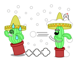 Mariachi Cactus 2nd sticker #1224518