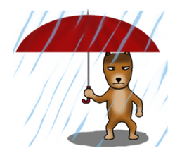 my sullen Japanese Shiba inu sticker #1224676