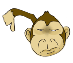 Monkey sticker #1224816