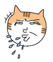 human cat sticker #1224895