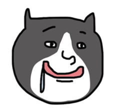 human cat sticker #1224904