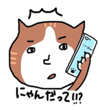 human cat sticker #1224911