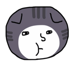 human cat sticker #1224916