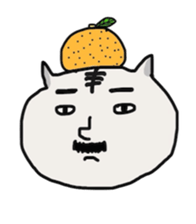 human cat sticker #1224920