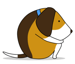 Beagle boy sticker #1225043