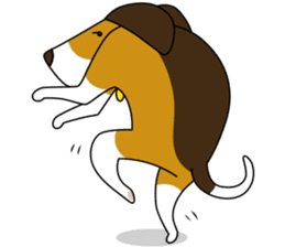 Beagle boy sticker #1225055