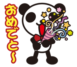 white&black panda vol.3 sticker #1225364