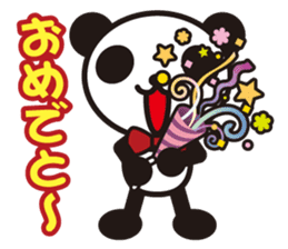 white&black panda vol.3 sticker #1225364