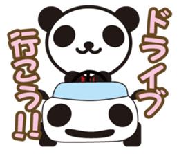 white&black panda vol.3 sticker #1225366