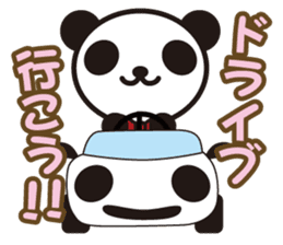 white&black panda vol.3 sticker #1225366