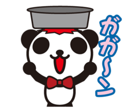 white&black panda vol.3 sticker #1225376