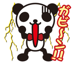 white&black panda vol.3 sticker #1225377