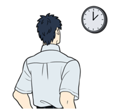 Back of Man sticker #1225528