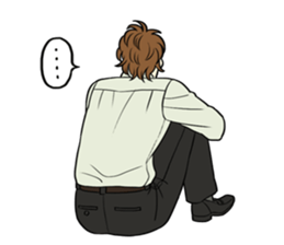 Back of Man sticker #1225537