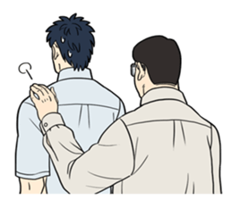 Back of Man sticker #1225541