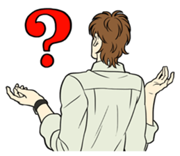 Back of Man sticker #1225546