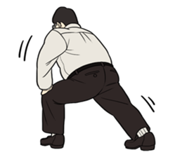 Back of Man sticker #1225548