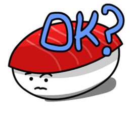 Red Tuna Nigiri Sushi sticker #1225802