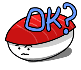 Red Tuna Nigiri Sushi sticker #1225802