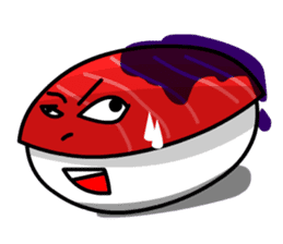 Red Tuna Nigiri Sushi sticker #1225804