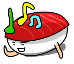 Red Tuna Nigiri Sushi sticker #1225805