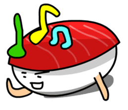 Red Tuna Nigiri Sushi sticker #1225805