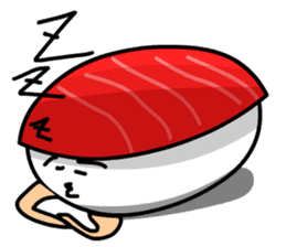 Red Tuna Nigiri Sushi sticker #1225806