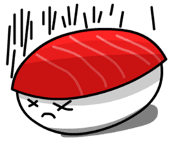 Red Tuna Nigiri Sushi sticker #1225807