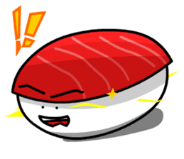 Red Tuna Nigiri Sushi sticker #1225809
