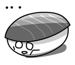 Red Tuna Nigiri Sushi sticker #1225810