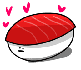 Red Tuna Nigiri Sushi sticker #1225811