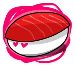 Red Tuna Nigiri Sushi sticker #1225812