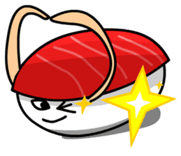 Red Tuna Nigiri Sushi sticker #1225813