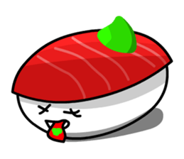 Red Tuna Nigiri Sushi sticker #1225815