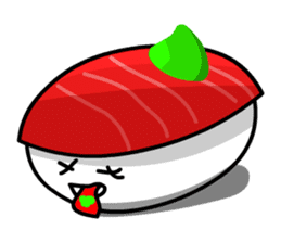 Red Tuna Nigiri Sushi sticker #1225815