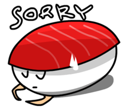 Red Tuna Nigiri Sushi sticker #1225817