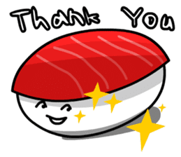 Red Tuna Nigiri Sushi sticker #1225818