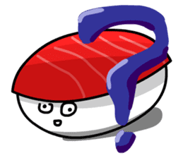 Red Tuna Nigiri Sushi sticker #1225819