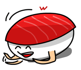 Red Tuna Nigiri Sushi sticker #1225820