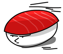 Red Tuna Nigiri Sushi sticker #1225821