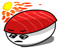 Red Tuna Nigiri Sushi sticker #1225823