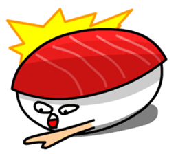 Red Tuna Nigiri Sushi sticker #1225826