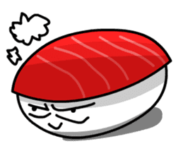 Red Tuna Nigiri Sushi sticker #1225827