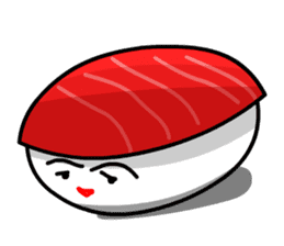 Red Tuna Nigiri Sushi sticker #1225828