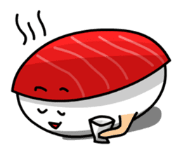 Red Tuna Nigiri Sushi sticker #1225831