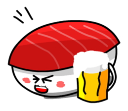 Red Tuna Nigiri Sushi sticker #1225833