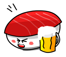 Red Tuna Nigiri Sushi sticker #1225833