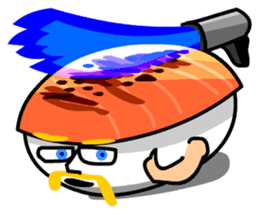 Red Tuna Nigiri Sushi sticker #1225834