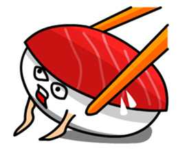 Red Tuna Nigiri Sushi sticker #1225839